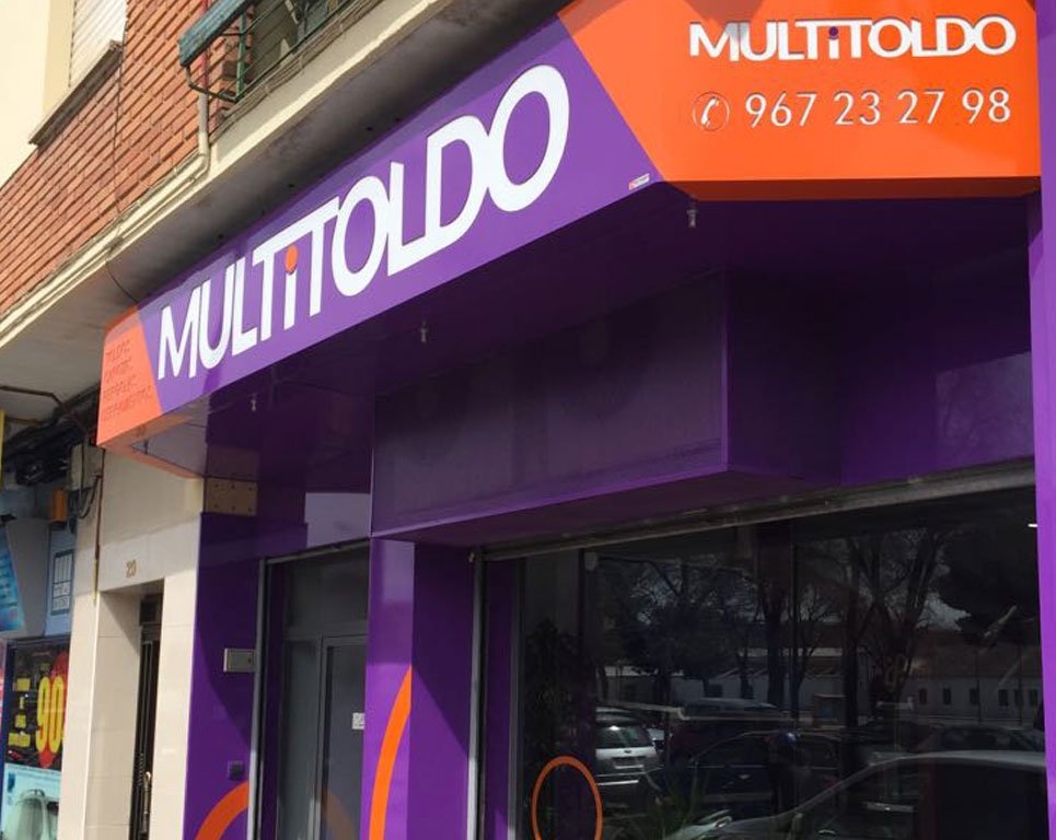 Ejemplo de fachada alucobond en Albacete
