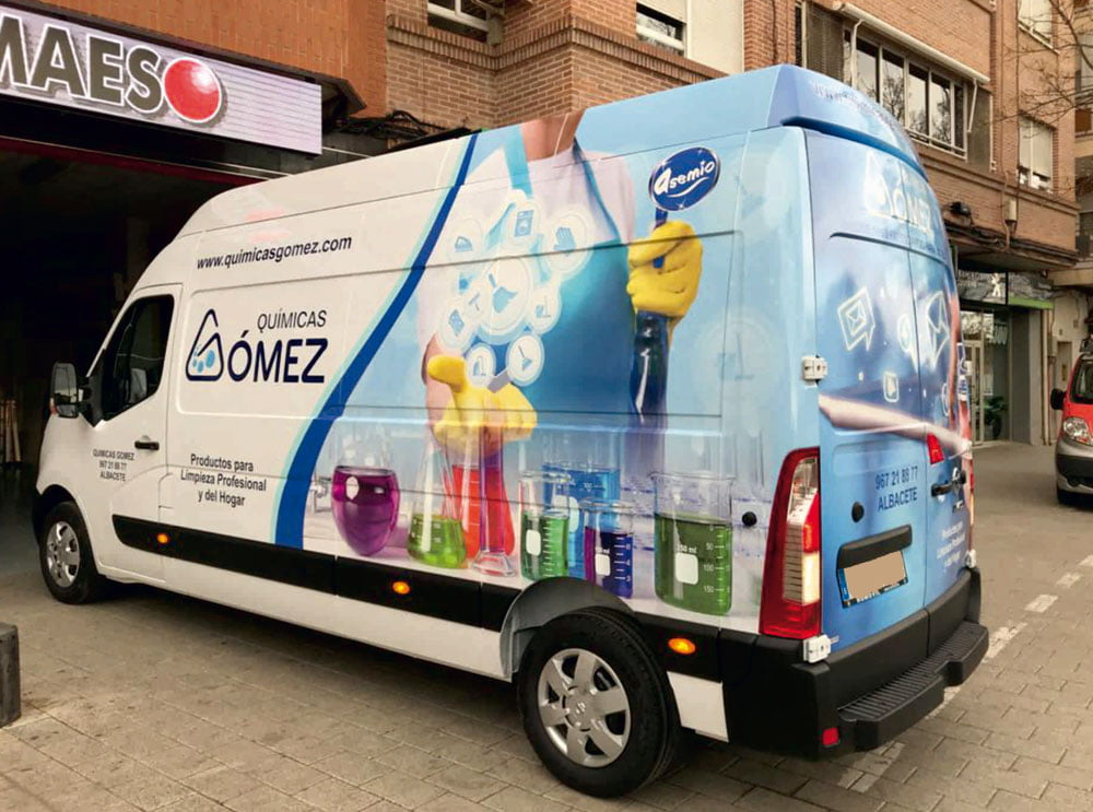 Rotulación de vehículos en Albacete