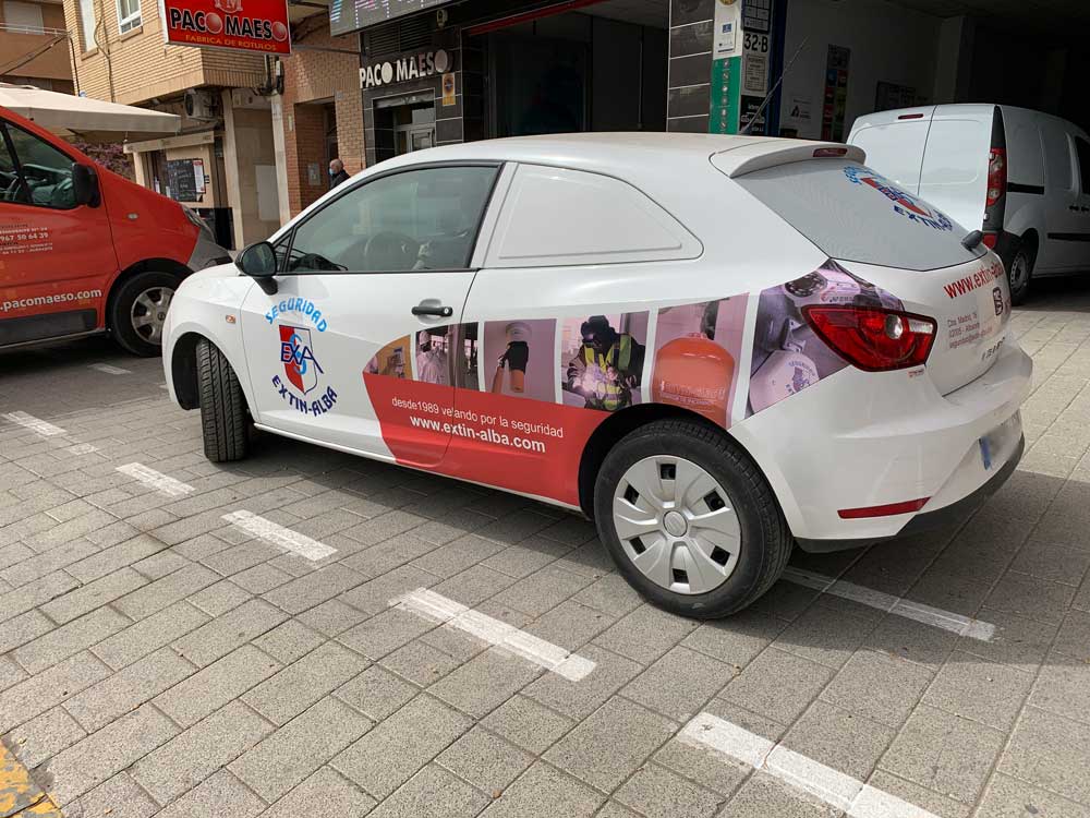 Rotulación de vehículos en Albacete
