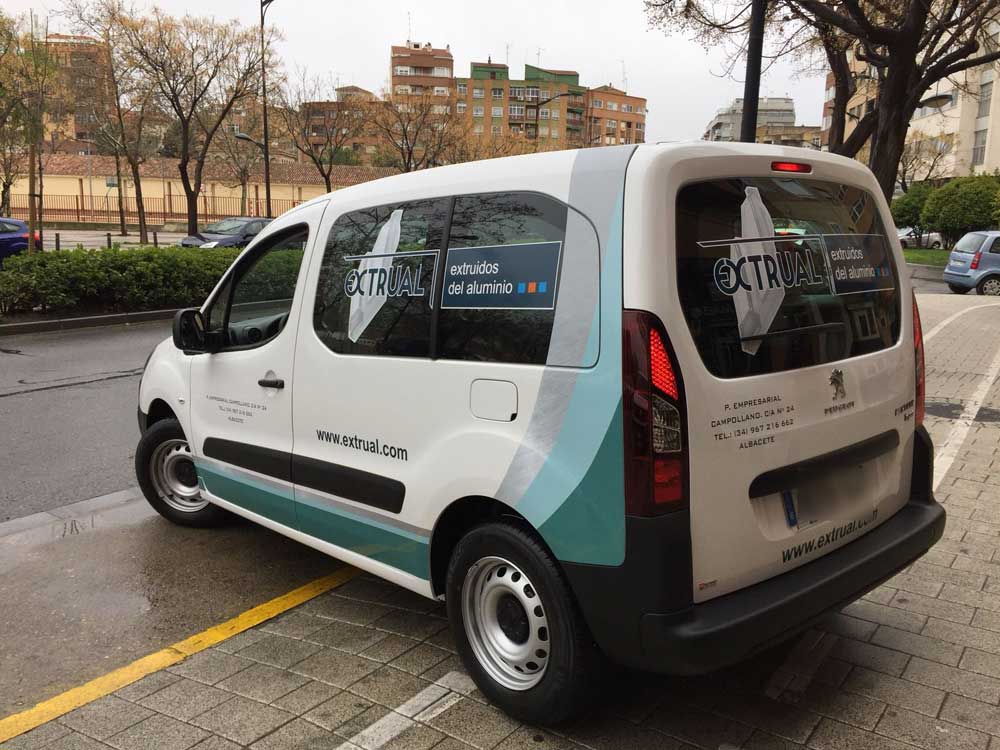 Rótulación en furgonetas en Albacete
